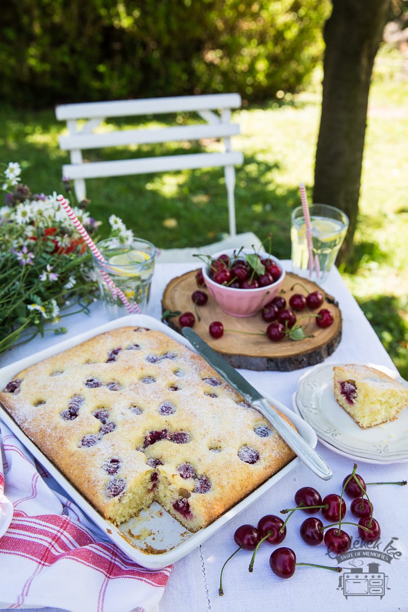 sour cherry pie from the Taste of Memories countryside kitchen