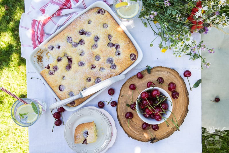 sour cherry pie from the Taste of Memories countryside kitchen