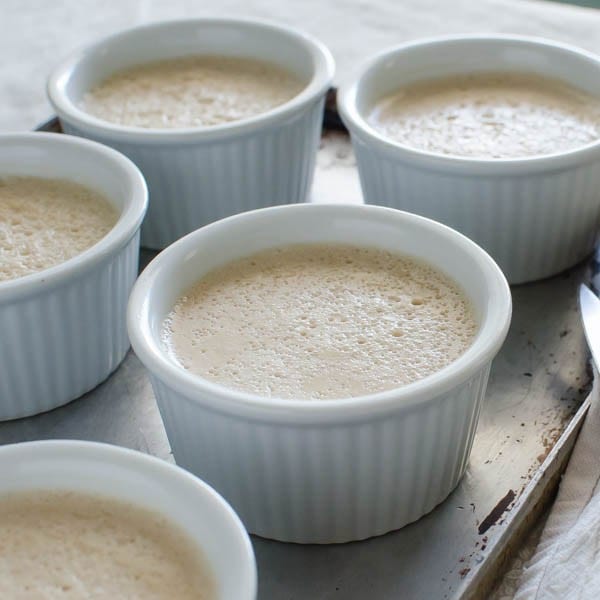 Dairy Free Almond Panna Cotta