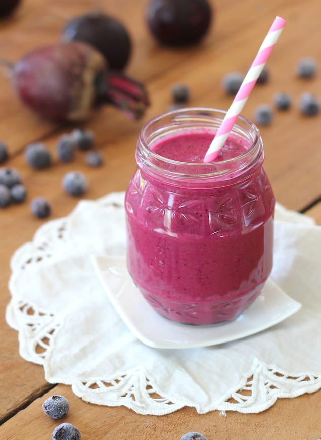 Powerful Purple Fruit Smoothie