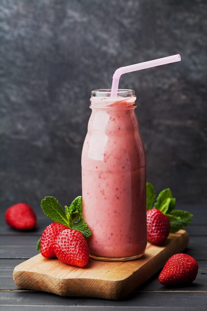 Strawberry Avocado Smoothie