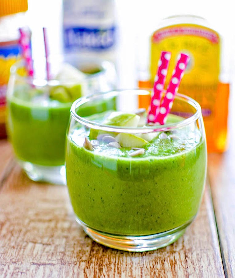 Sweet Sunflower Smoothie with Kale