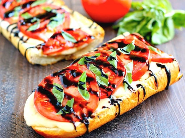 Not only is this Toasted Caprese Garlic Bread full of flavor, but it’s also brimming with pops of color. It's a feast for your eyes as well as your stomach!