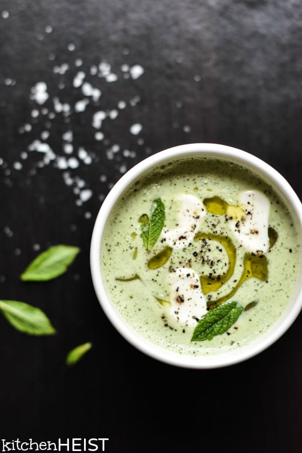 Cucumber and Greek Yogurt Soup WM