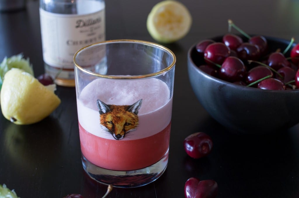 Cherry Gin Fizz