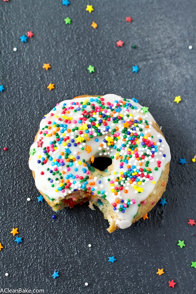 Baked Funfetti Donuts