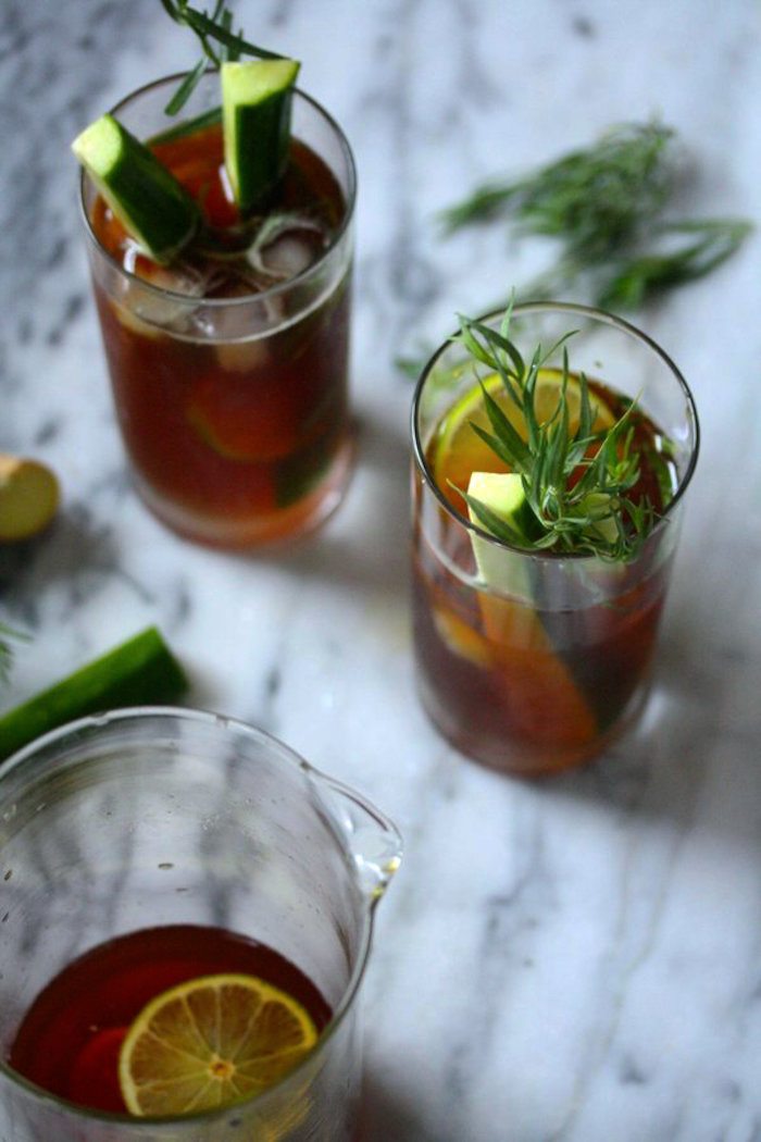 Asian-Inspired Pimm’s Cup