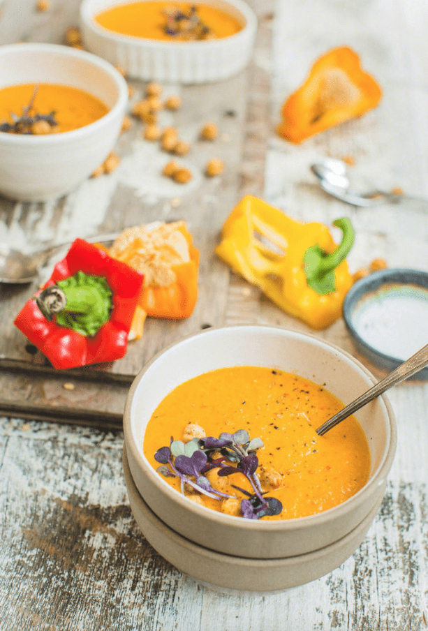 Beautiful Bell Pepper Soup