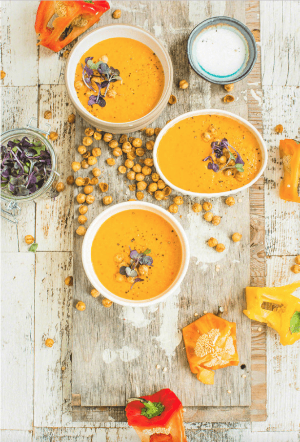 Beautiful Bell Pepper Soup