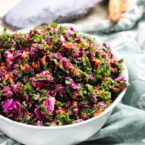 Kale, Cabbage and Carrot Slaw