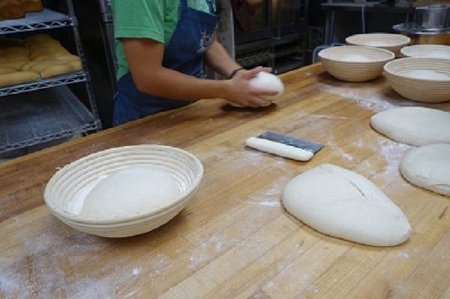 Olive Bakery bread making