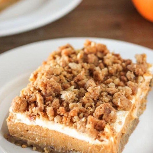 Pumpkin Cheesecake Crumble