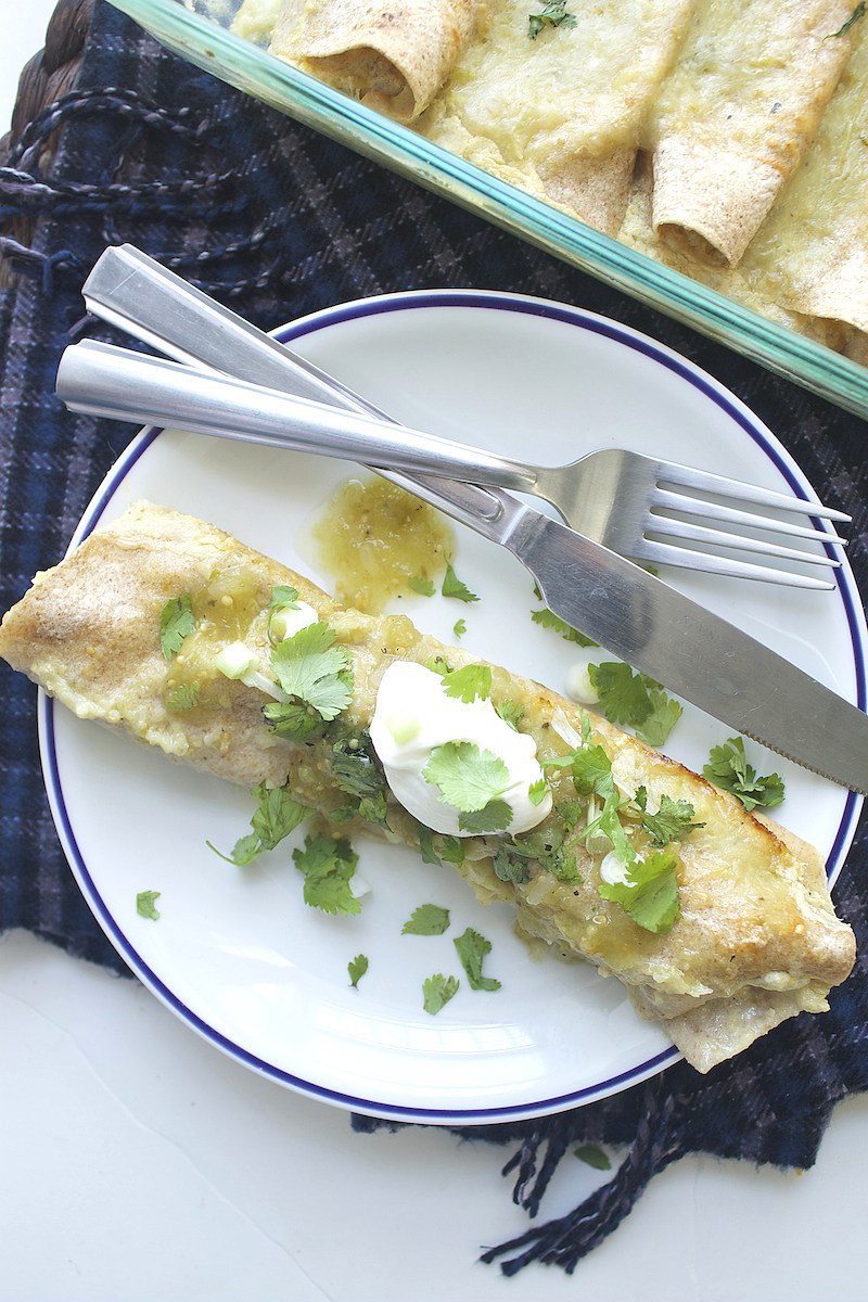 Pumpkin-Enchiladas-with-Green-Chili-Cheese-Sauce-Runway-Chef