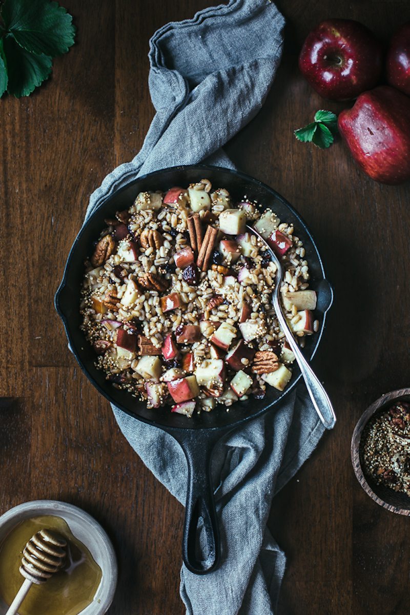 Warm-Farro-Breakfast-Bowl-with-Cinnamon-Apples-48