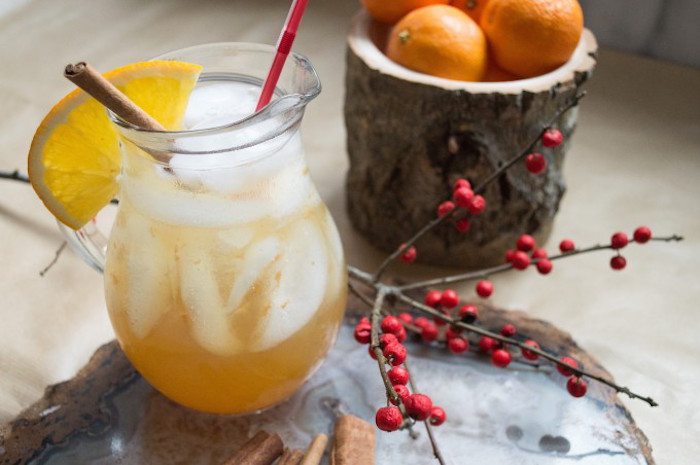 Autumn Apple Cider Sangria