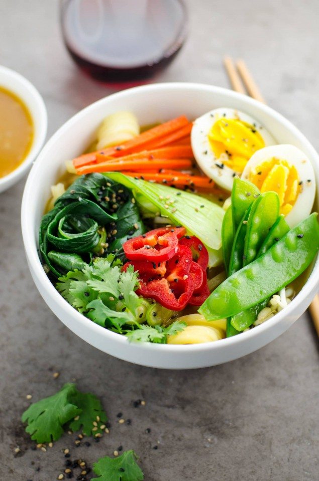 30 Minute Potato Miso Ramen