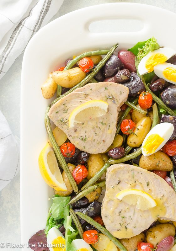 Easy Potato and Tuna Nicoise