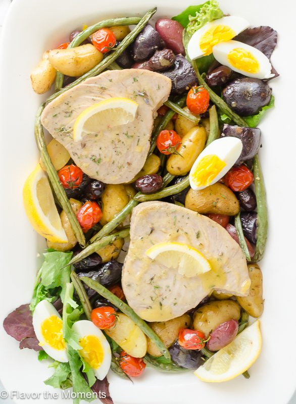 Easy Potato and Tuna Nicoise