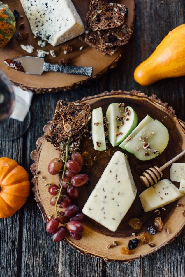 Easy Fall Cheese Board