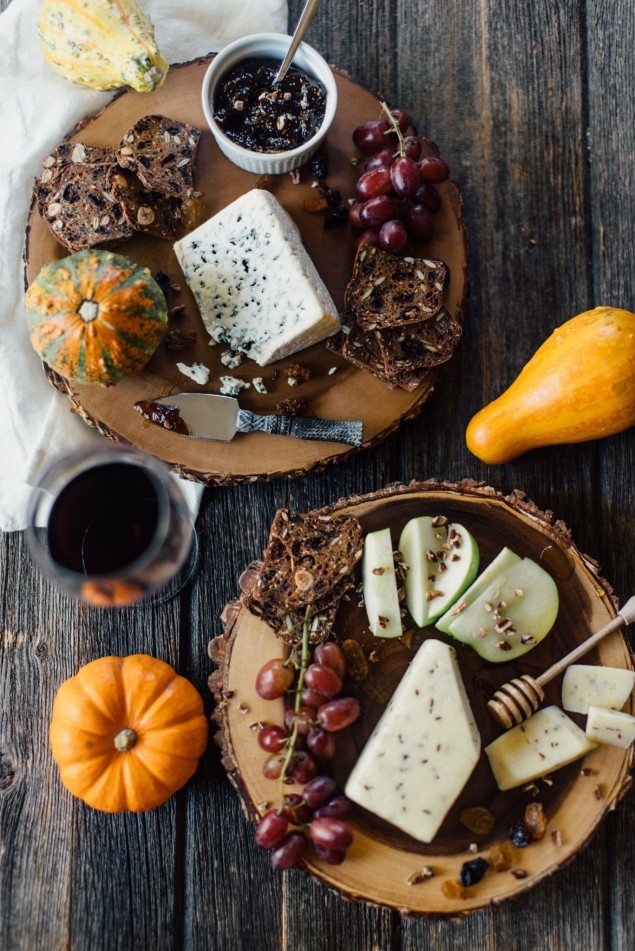 Easy Fall Cheese Board