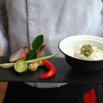 The Chefs at Intercontinental Ko Samui, Thailand teach us to make an Allergy Free and AIP version of Tom Kha Gai, a delicious chicken soup in coconut milk.