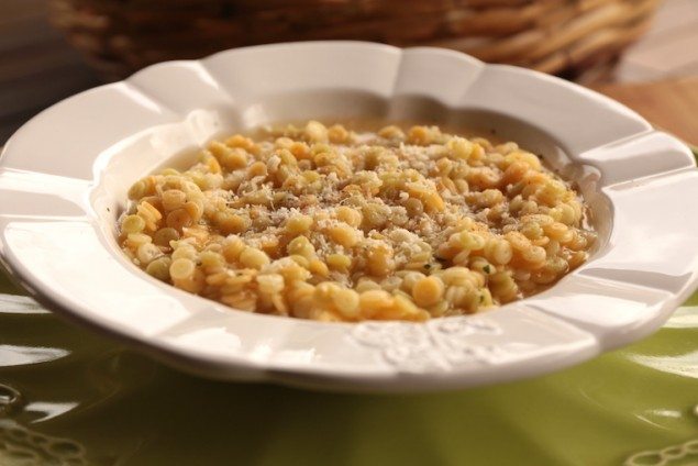 Pastina with Homemade Vegetable Broth