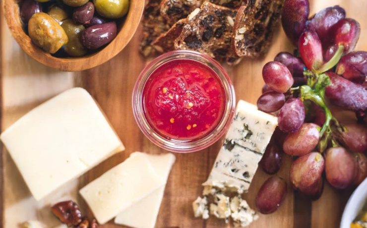 Sweet and Spicy Red Pepper Jelly