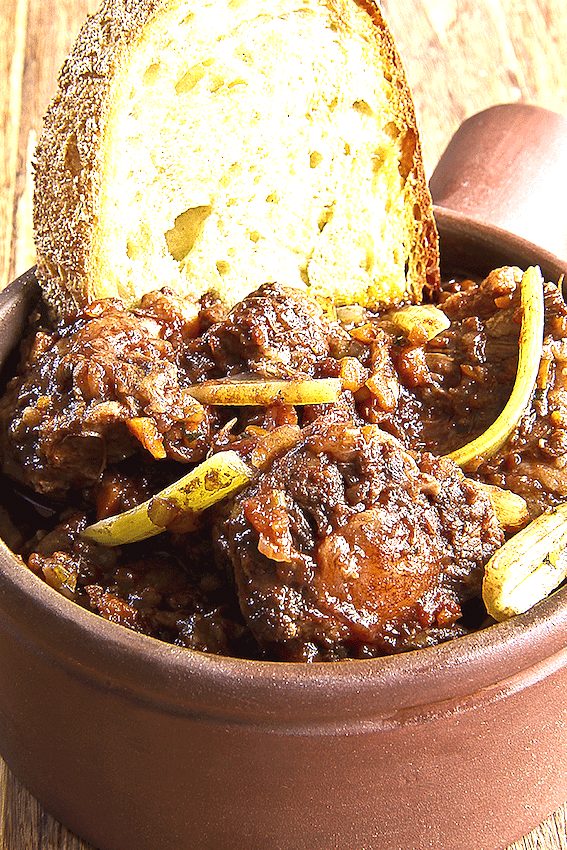 Traditional Roman Style Oxtail