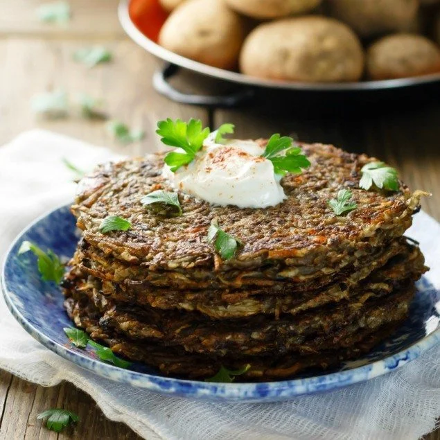 Vegan Potato Pancakes