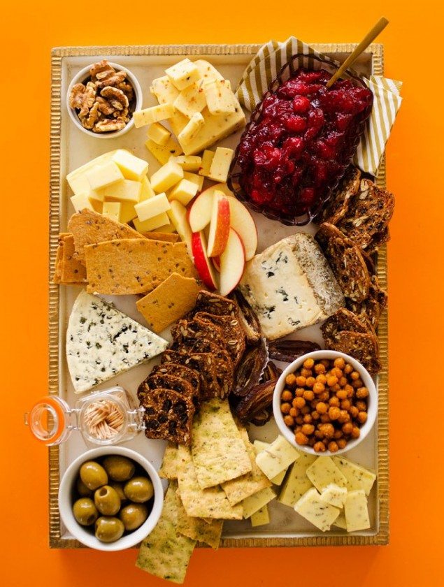 Ultimate Vegetarian Cheese Board