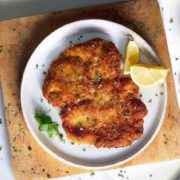 Beer Brined Pork Schnitzel