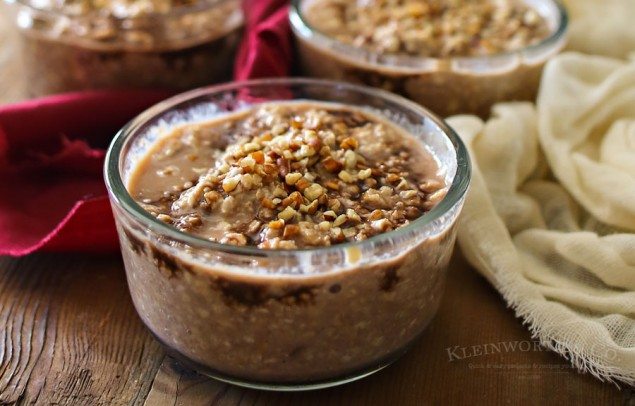 Caramel Apple Overnight Oatmeal