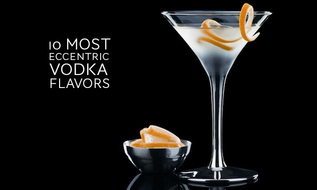The Ten Most Eccentric Vodka Flavors
