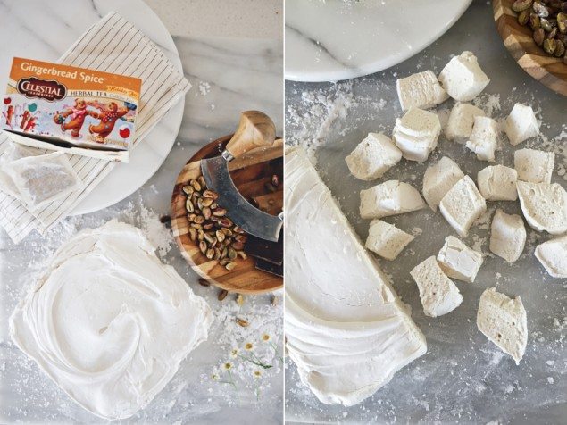 Ginger Tea Infused Marshmallows
