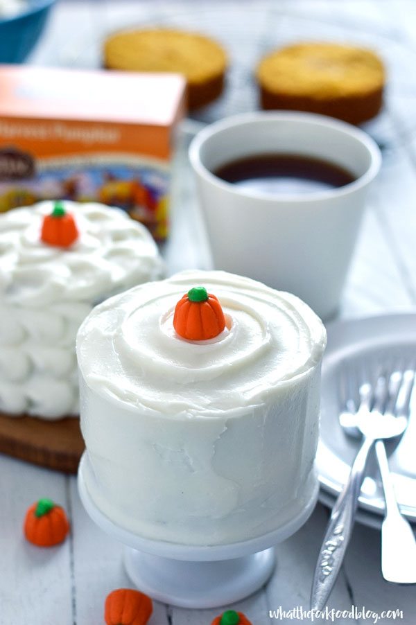 Gluten Free Mini Pumpkin Cake