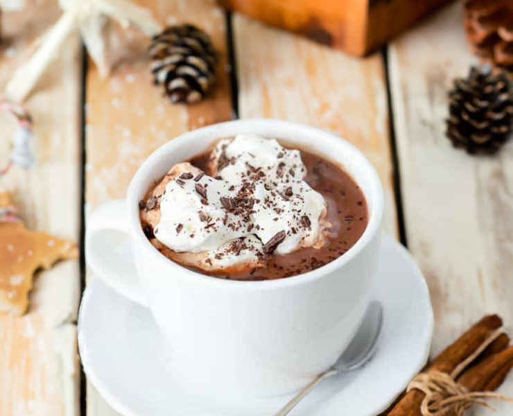 Homemade Adult Hot Chocolate