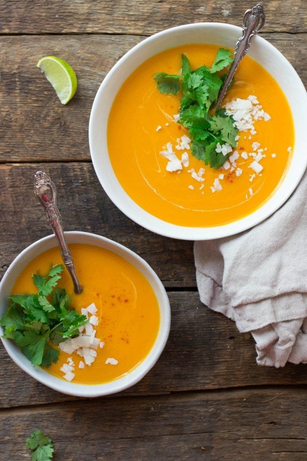 Thai Curry Sweet Potato Soup