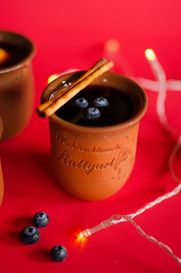 Blueberry Mulled Wine