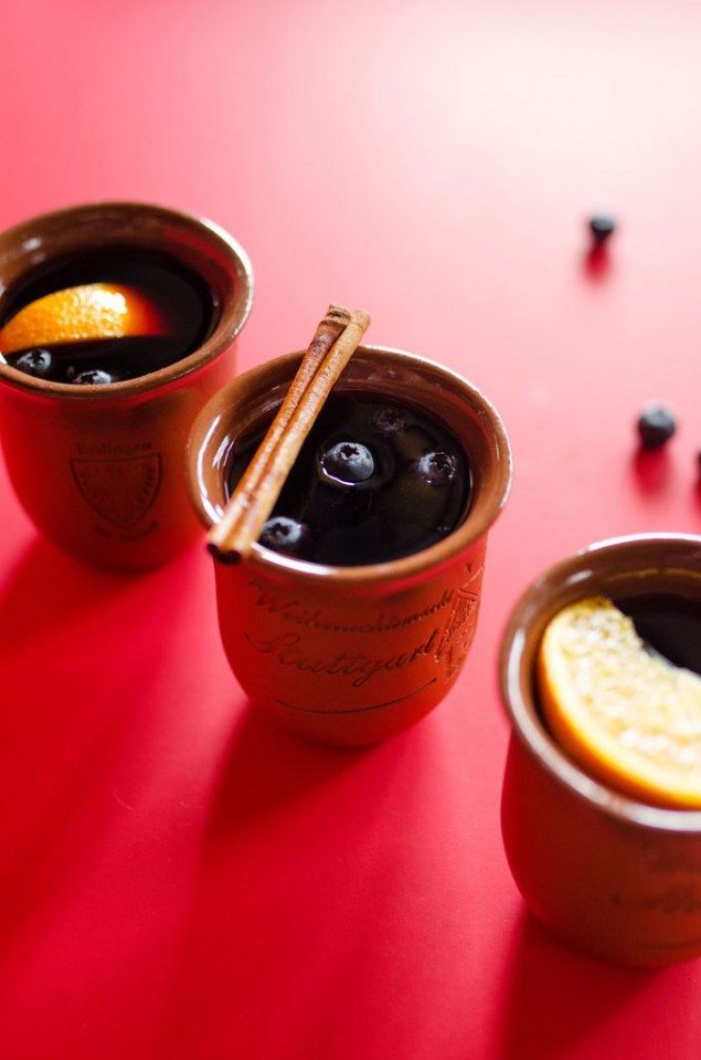 Blueberry Mulled Wine