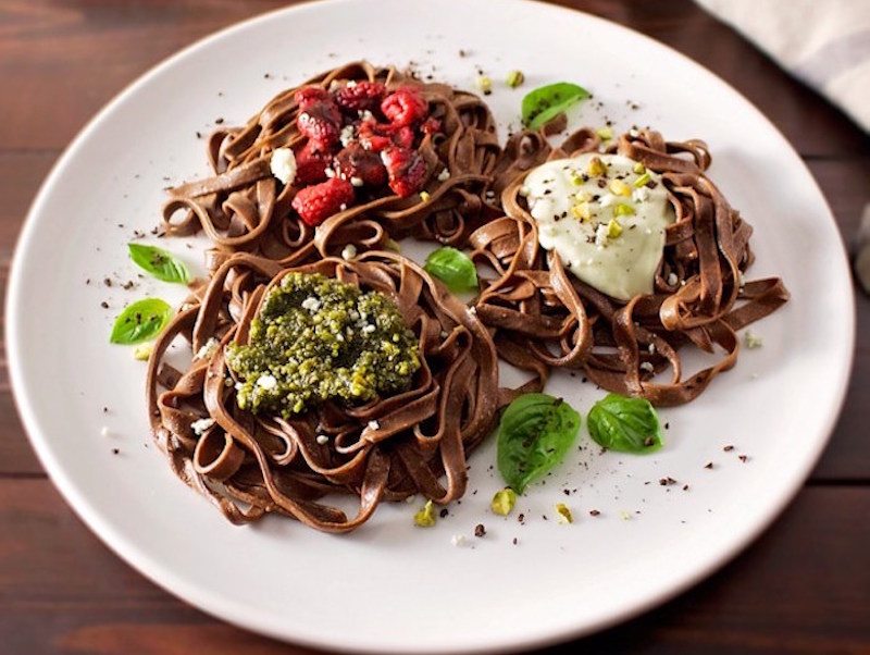 Italian Holiday Table Chocolate Pasta Three Ways And Beautiful Einkorn Cookies