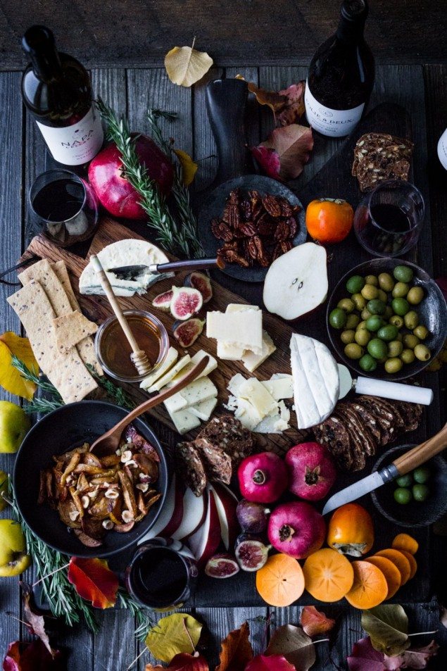 The Ultimate Thanksgiving Cheese Board with Honey Roasted Quince