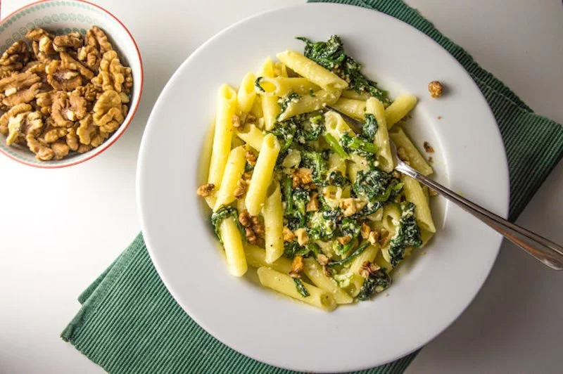 pasta-w-spinach-ricotta-walnuts-3-1