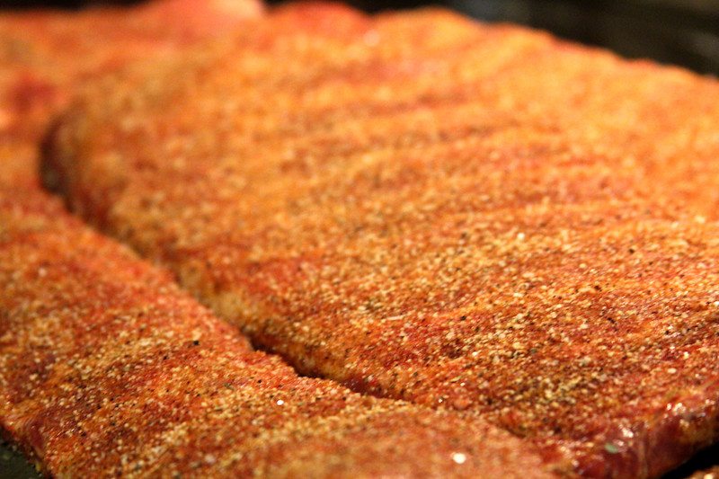 ribs with rub