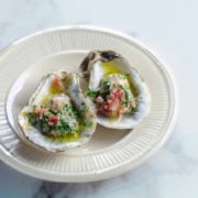 Baked Herb Butter Oysters Recipe
