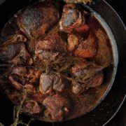 Braised Bison Osso Buco