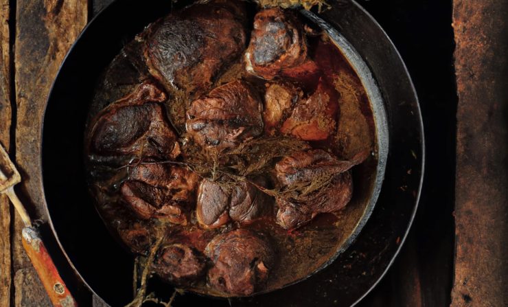 Braised Bison Osso Buco