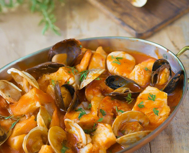 Brodetto di Pesce: Italian Tomato Seafood Stew