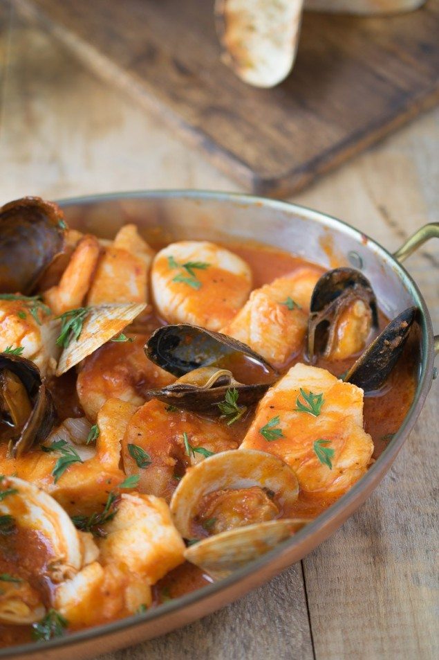 Brodetto di Pesce: Tomato Seafood Stew - Honest Cooking Recipe