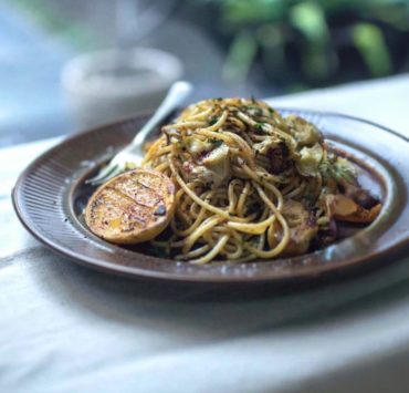 Brown Butter Spaghetti with Anchovies