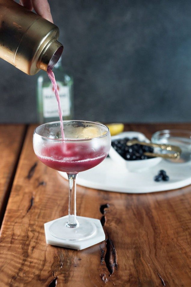 The Blueberry Honeybee Cocktail